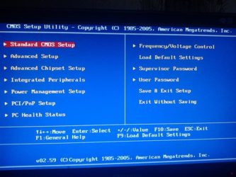 Bios american megatrends inc загрузка с флешки