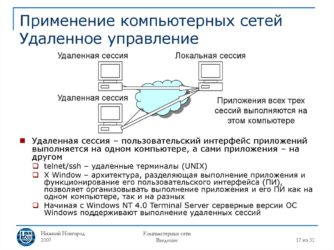 Удаленное администрирование компьютера по локальной сети