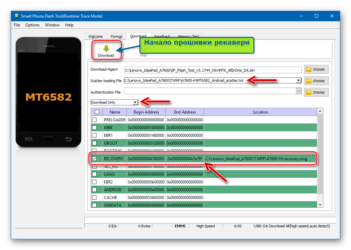 Sp Flash Tool Mt6572_android_scatter