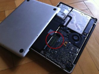 Замена оперативной памяти на macbook pro