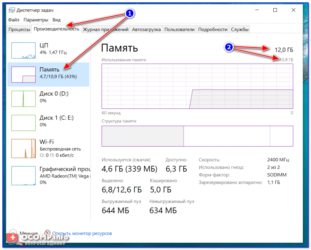 Почему показывает меньше оперативной памяти чем есть?