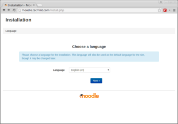 Moodle установка и настройка