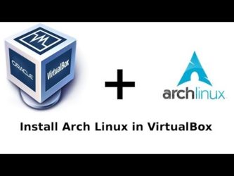 Установка archLinux на virtualbox