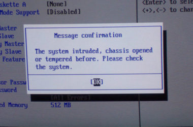 Chassis intrusion что это в БИОСе?