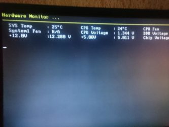 Hardware monitor при загрузке что делать?