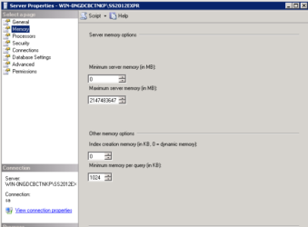 Сколько оперативной памяти нужно для sql server?