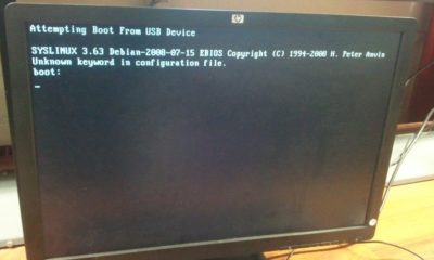 Boot failed при загрузке с флешки