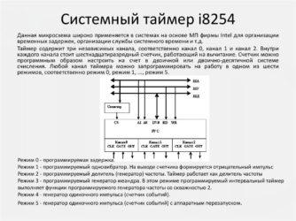 Неисправность системного таймера как исправить?