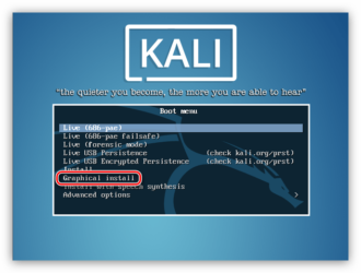 Установка kali Linux на виртуальную машину