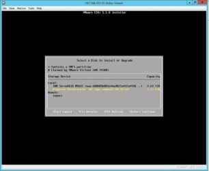 Vmware esxi установка и настройка